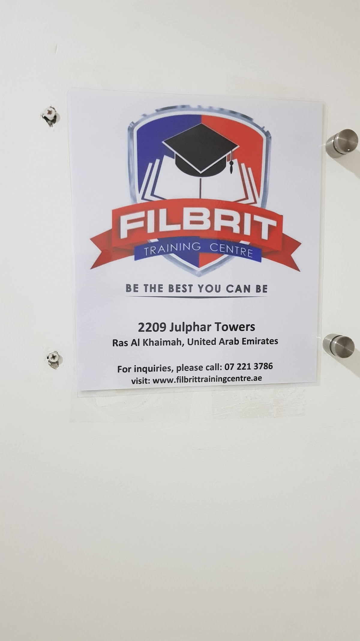FilBrit Training Center - Ras Al Khaimah Branch 2